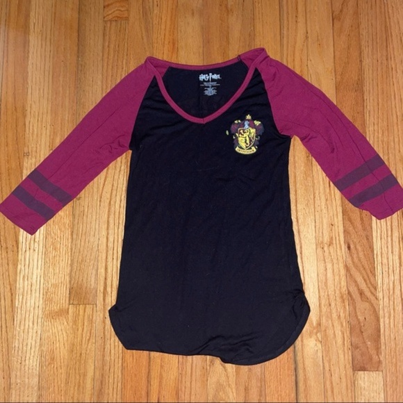 Harry Potter 3/4 sleeves jersey style top - Picture 2 of 7